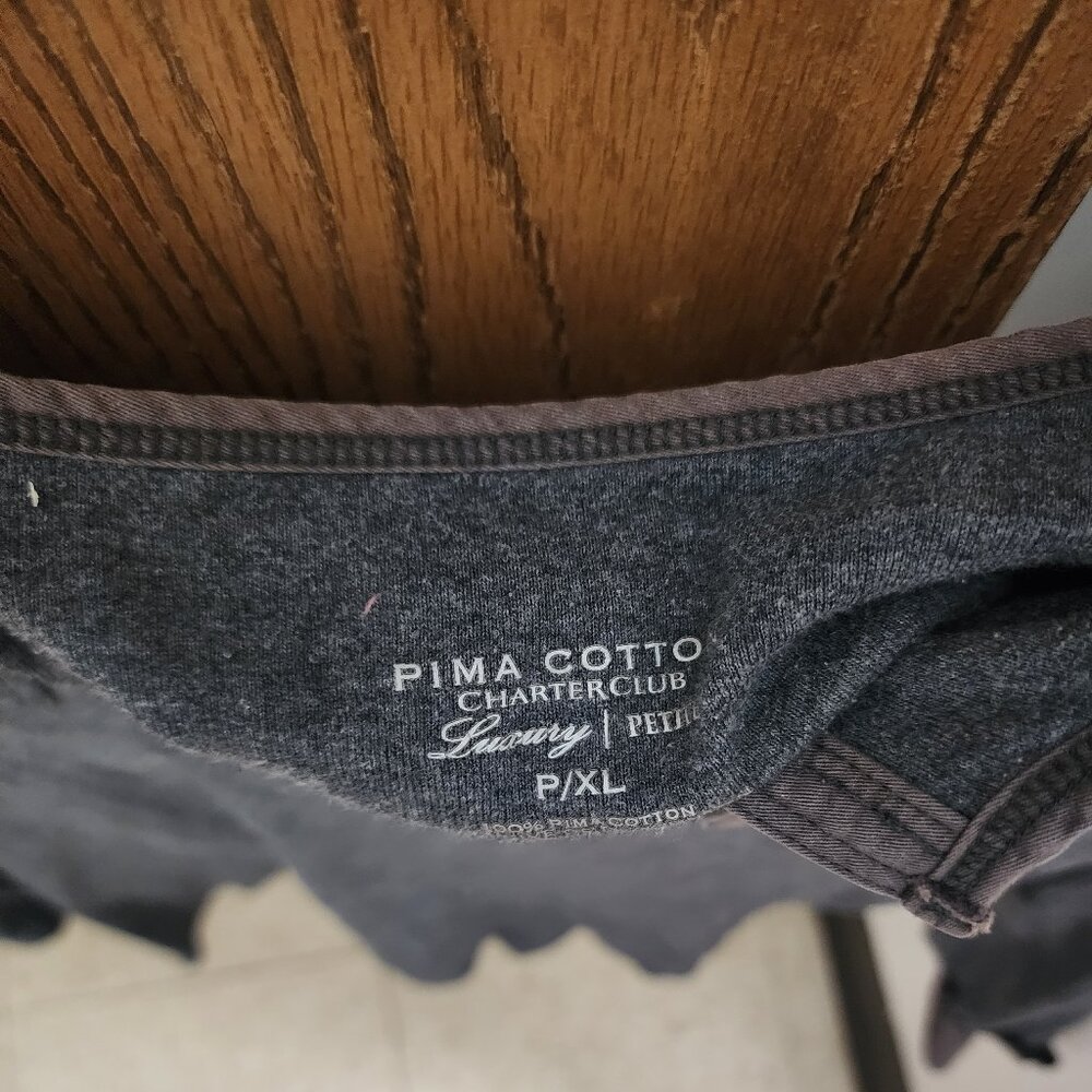 Pima cotton charter club shirt size P/XL - Picture 2 of 4